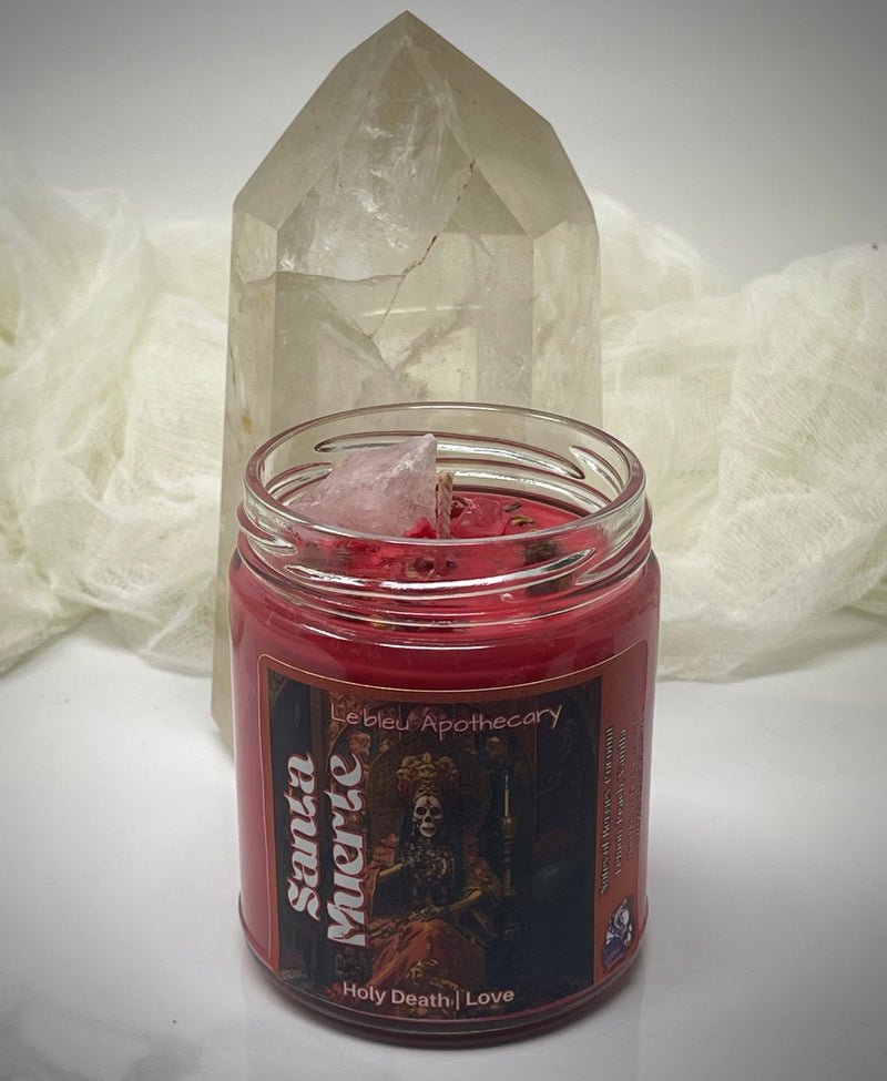 Santa Muerte Ritual Offering Devotional Candles