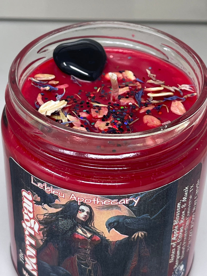 The Morrigan Ritual Offering Devotional Candle