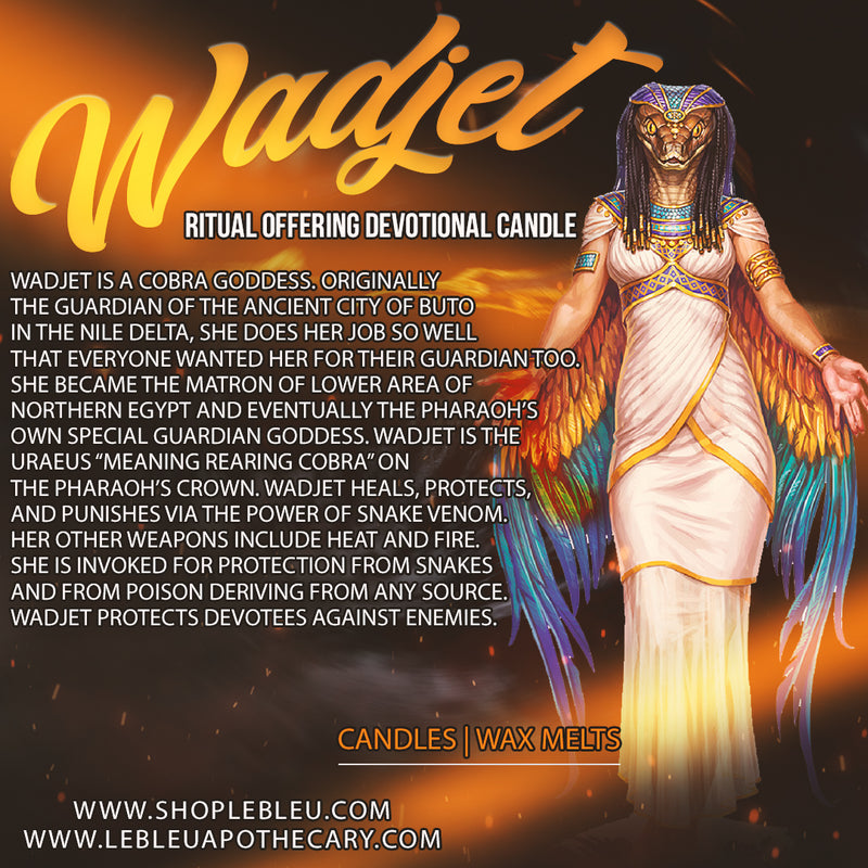 Wadjet Ritual Offering Offering Devotional Candles