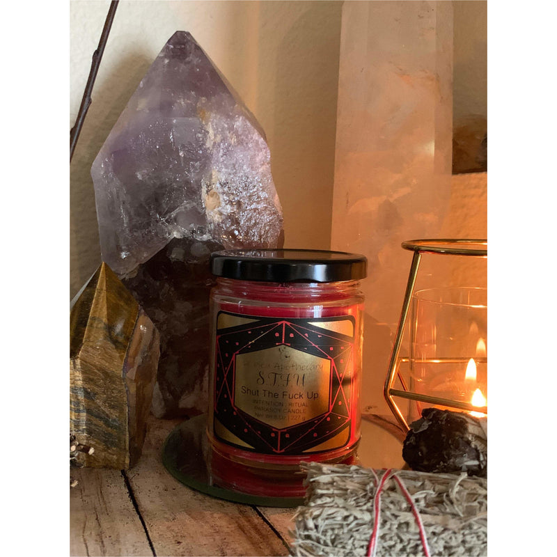 S.T.F.U. Ritual|Intention Candle