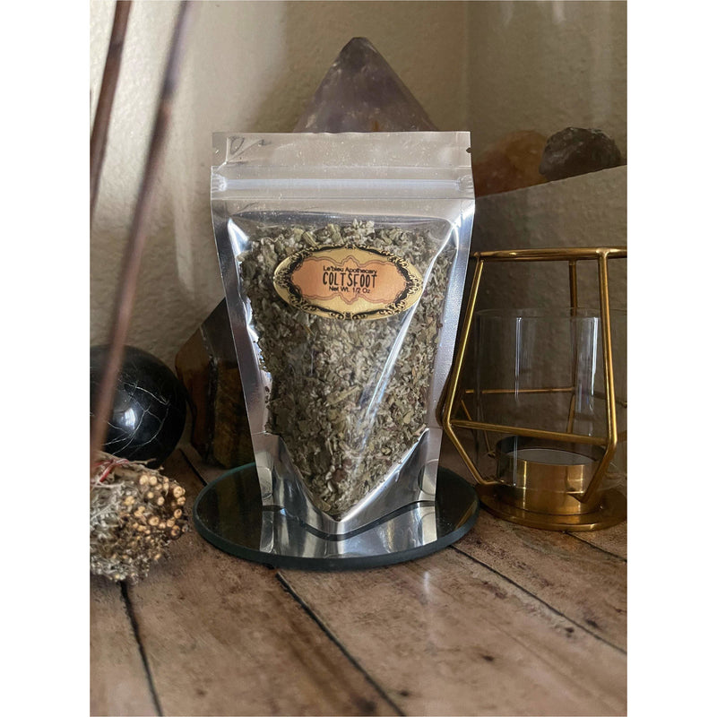 Organic Coltsfoot Leaf  Herb | Dried Cut and Sifted